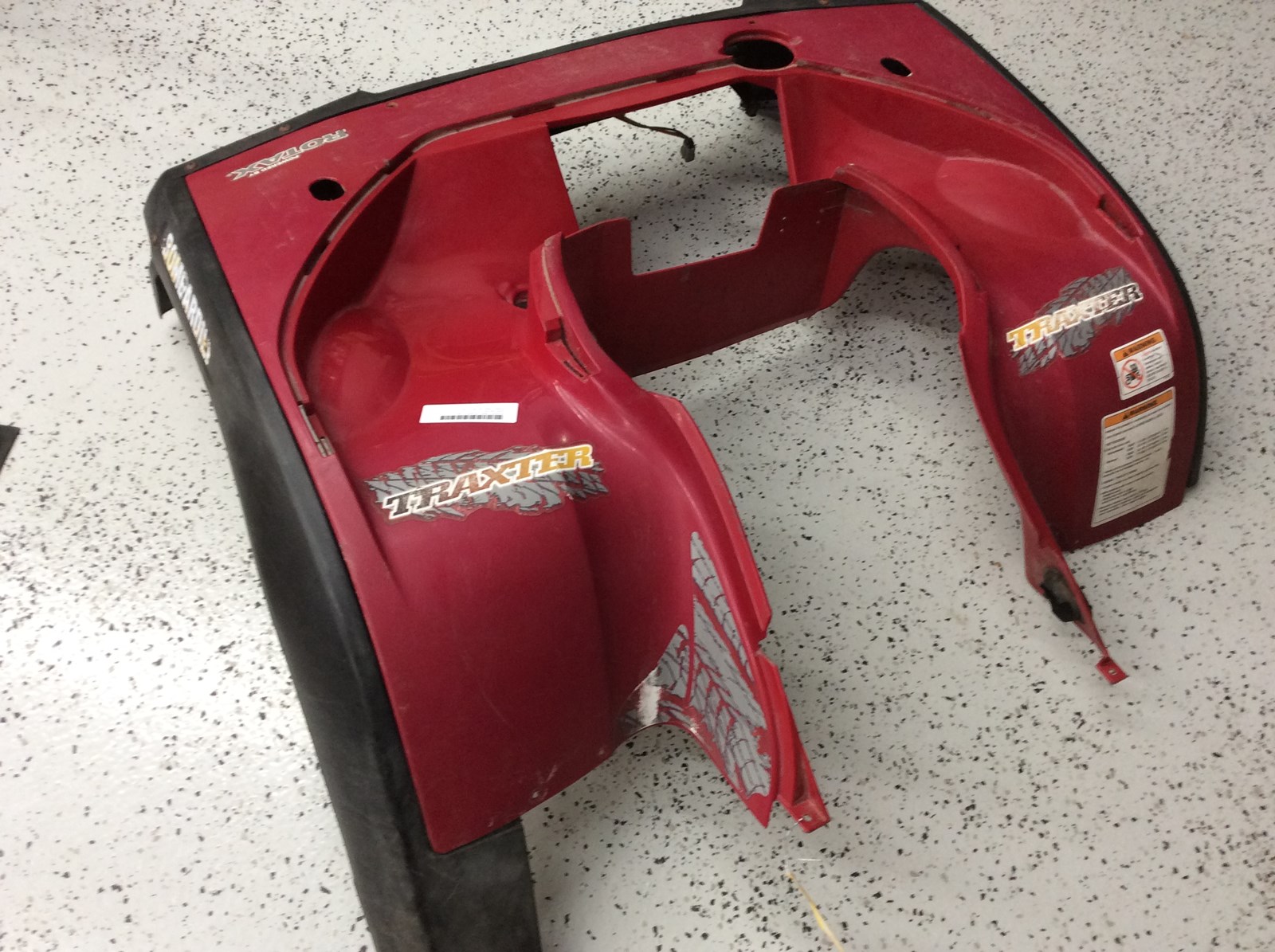 2000 Bombardier rear fender - Traxter XT 500