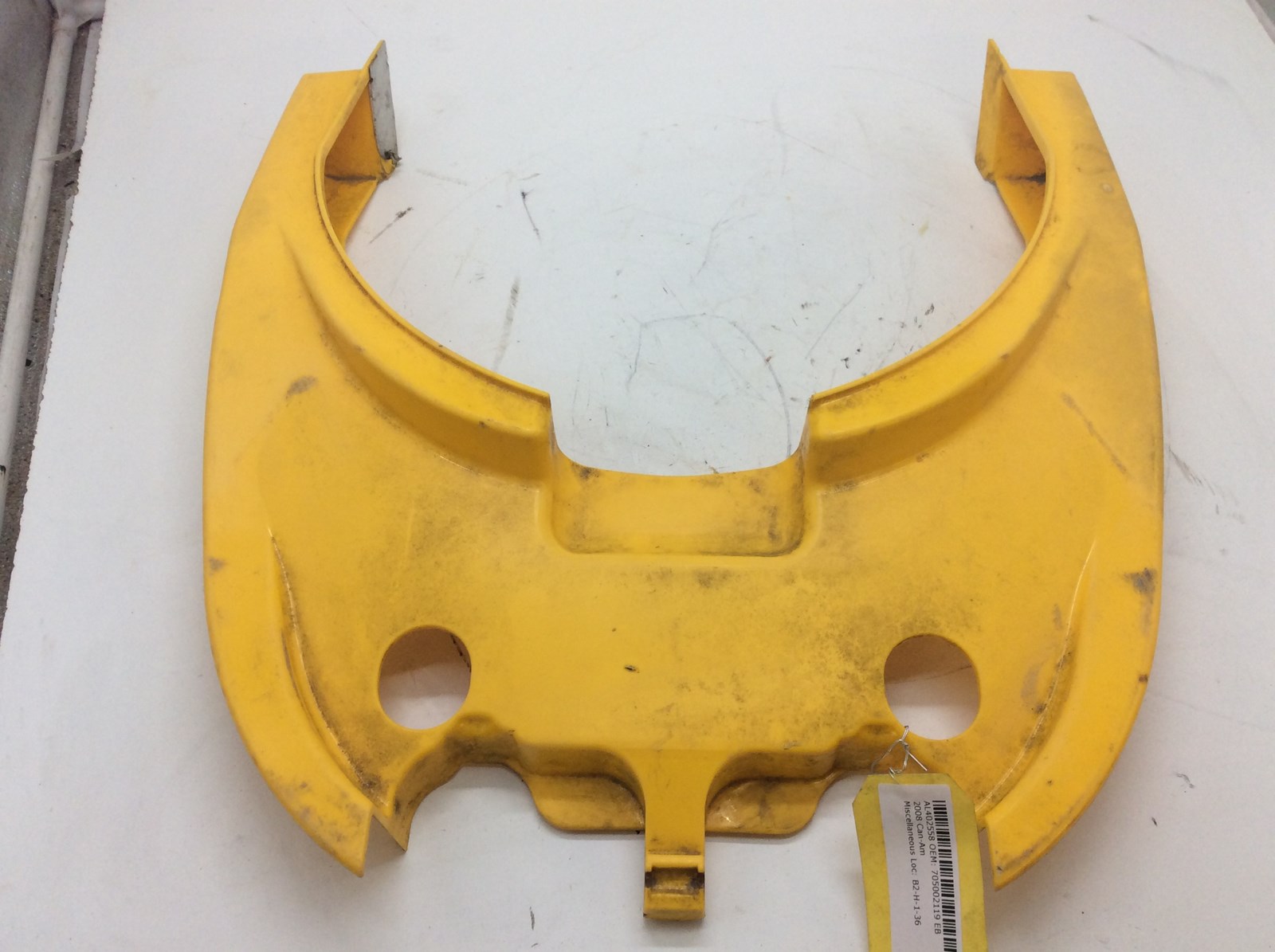 2008 Can-Am Storage Tray Yellow - fits outlander 800 Max - Image 5