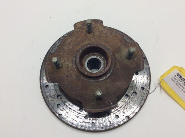 2000 Bombardier Front Wheel Hub W/ Brake Disk - Image 2