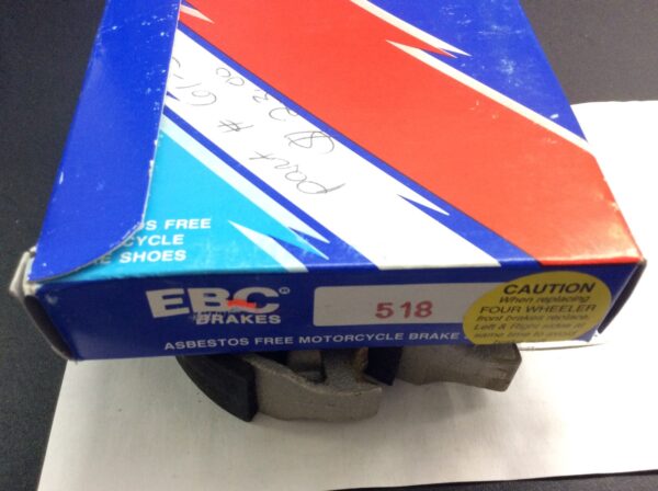 1984 Yamaha Brake Shoes - Image 4