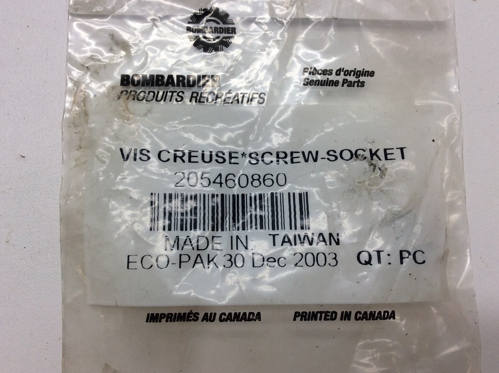 2004 Ski-Doo Socket Screw - Image 4