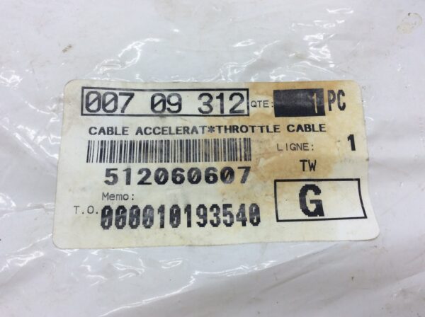 2011 Ski-Doo Throttle Cable - Image 2