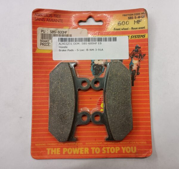 Front Brake Pads