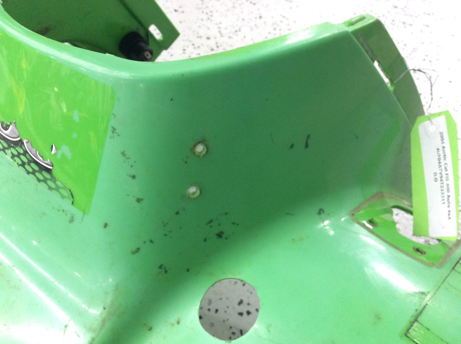 2004 Arctic Cat Front Fender - Image 3
