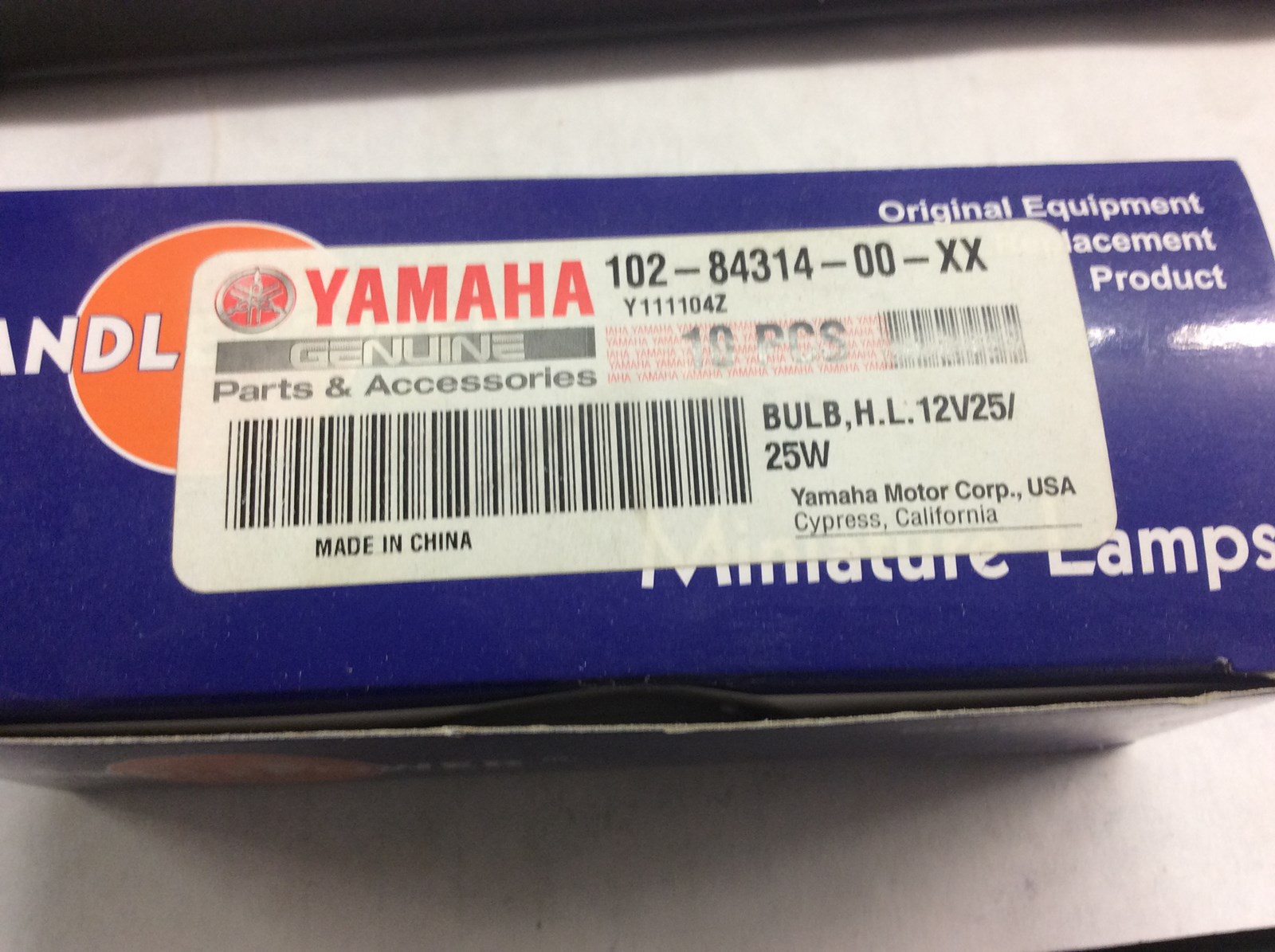 1994 Yamaha BULB,H.L.12V25-25W - SEE COMMENTS