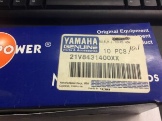 1996 Yamaha Bulb, Headlight 12V45/45W