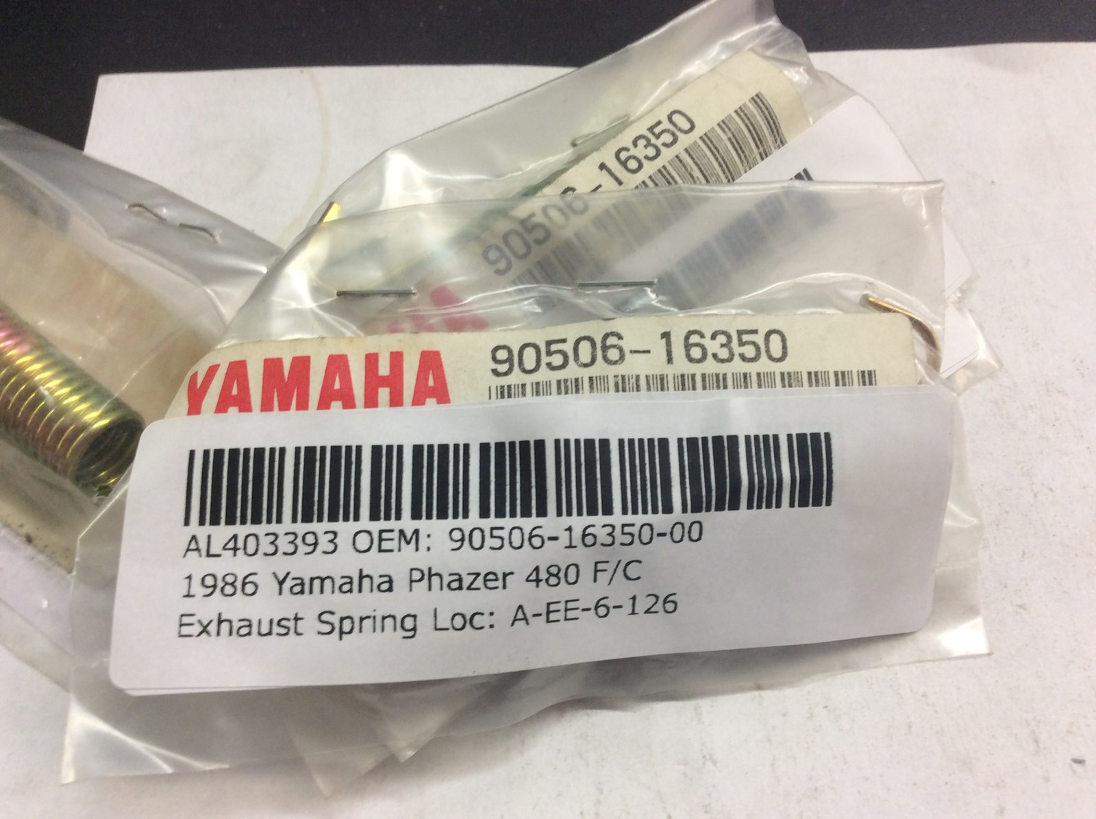 1986 Yamaha Spring Tension - Image 2