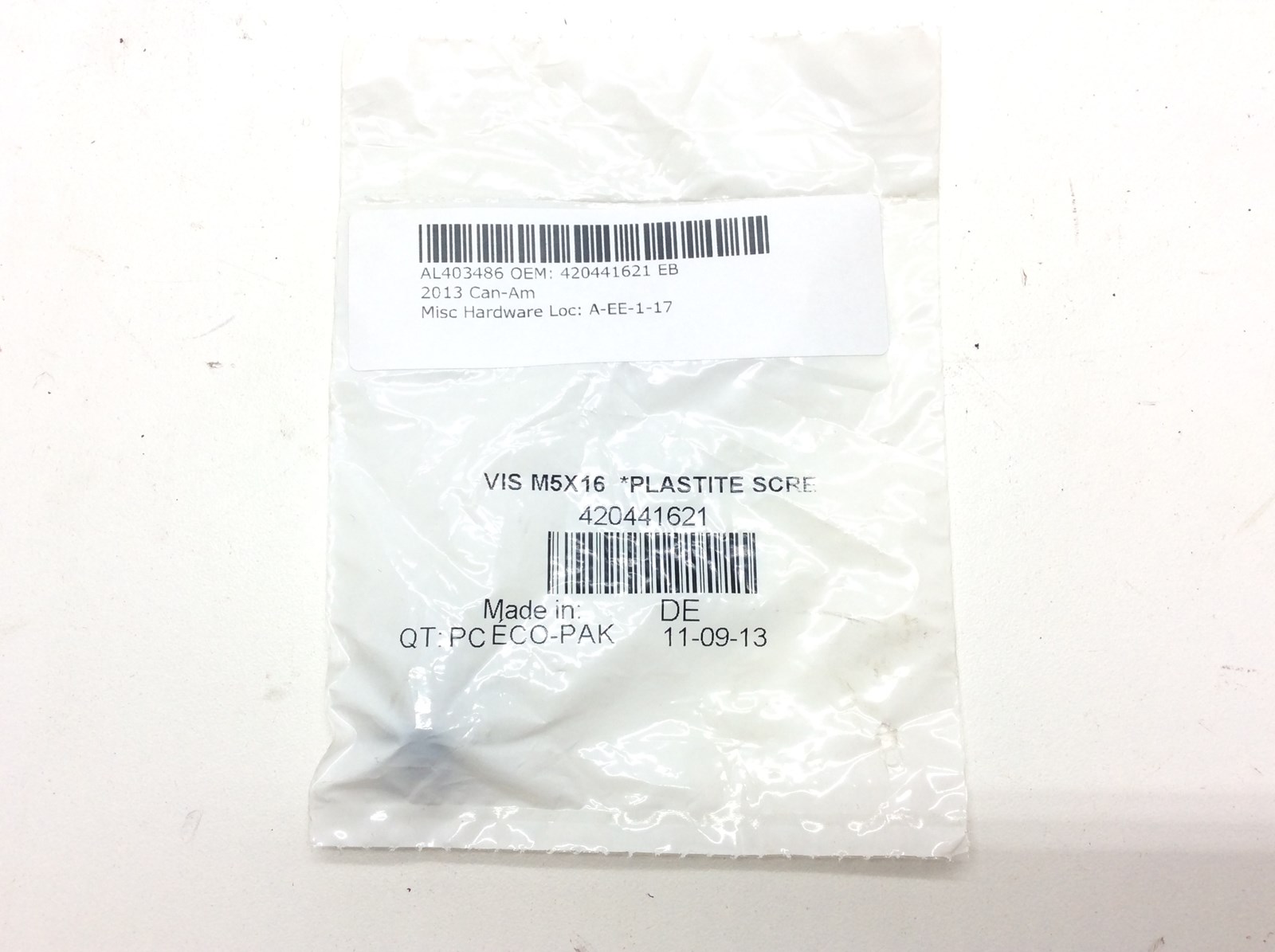 2013 Can-Am Screw M5X16