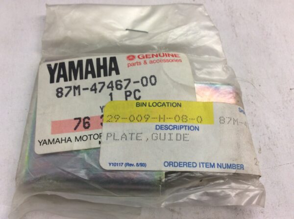 1988 Yamaha Guide Plate