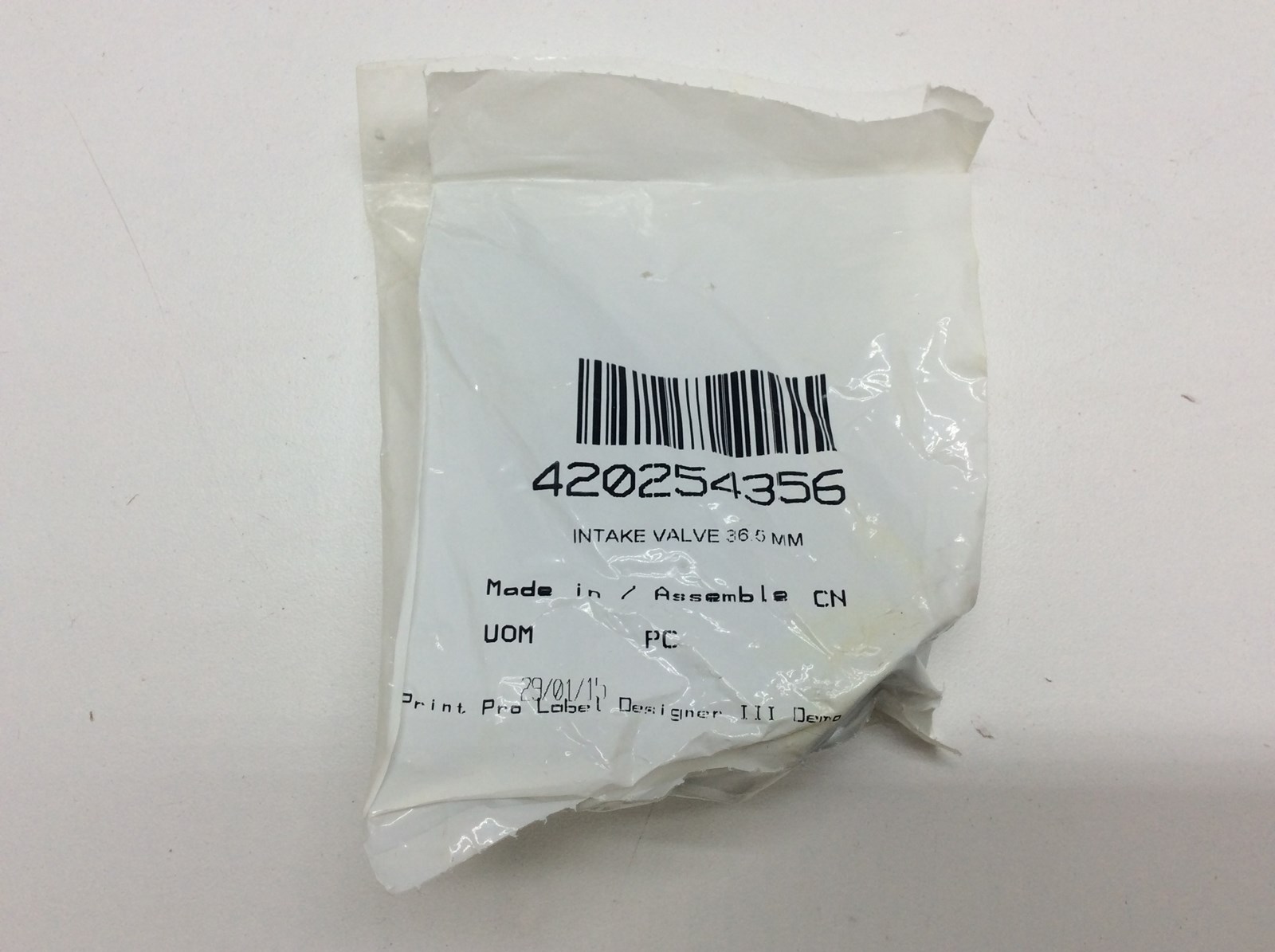 2015 Can-Am 36.5 MM Intake Valve - Image 2