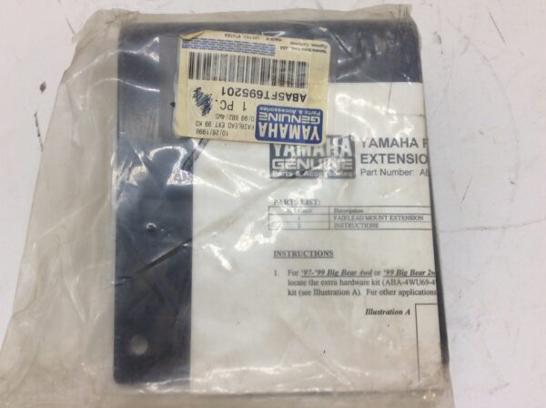 1997 Yamaha Winch Mount - Image 4