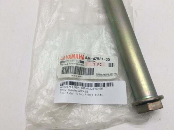 2012 Yamaha Rear Axle - Image 2