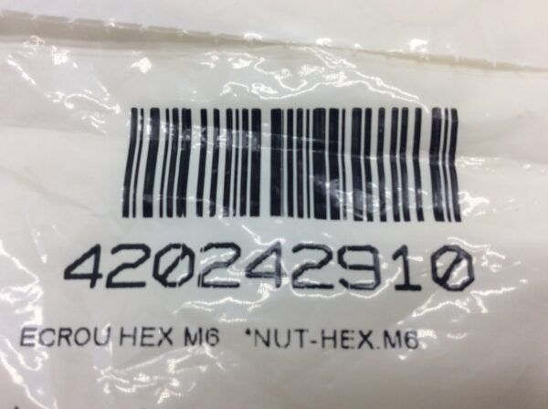 2013 Can-Am M6 Hex Nut - Image 5