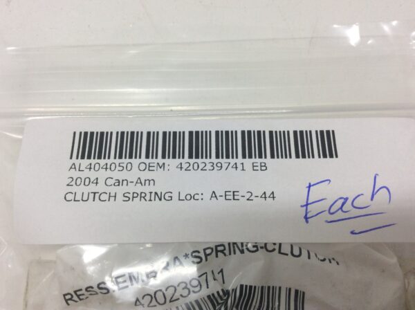 2004 Bombardier Clutch Spring - Image 2