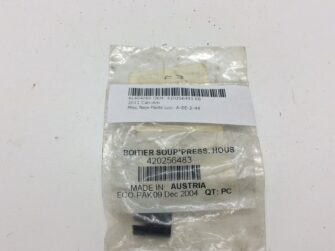 2011 Can-Am Pressure Retainer Valve