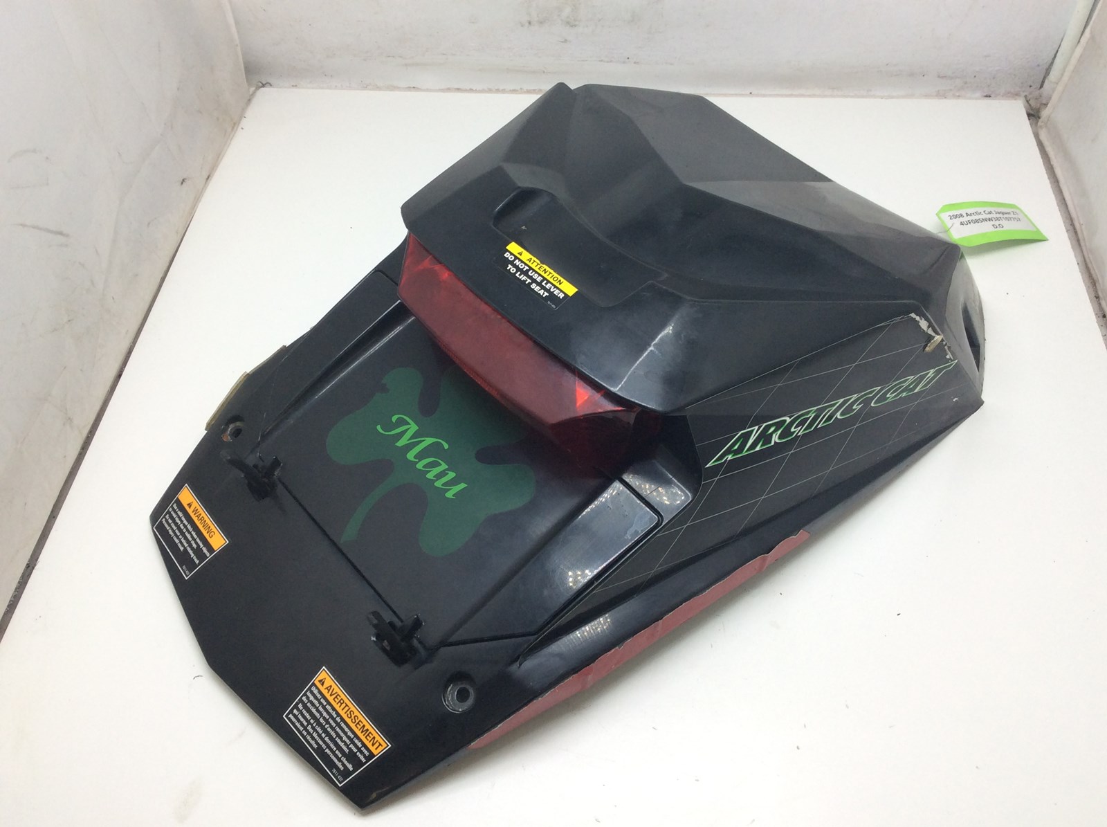 2008 Arctic Cat Rear Storage Box With Tail Light Assembly - Image 2