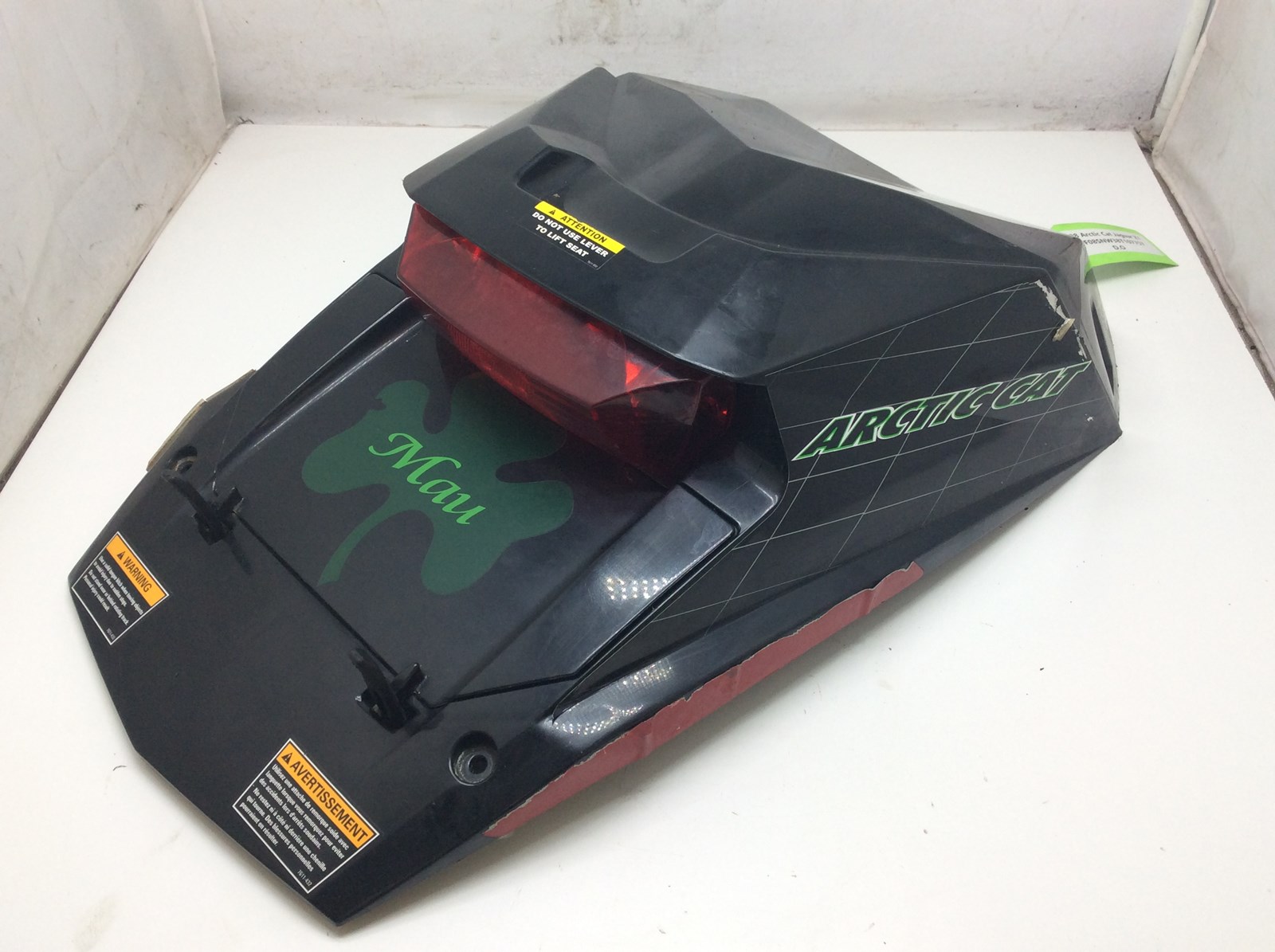 2008 Arctic Cat Rear Storage Box With Tail Light Assembly