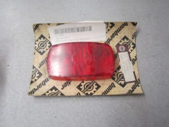 Tail light lens