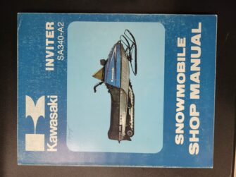 1978 Kawasaki INVITER 340 L/C Manual Owners