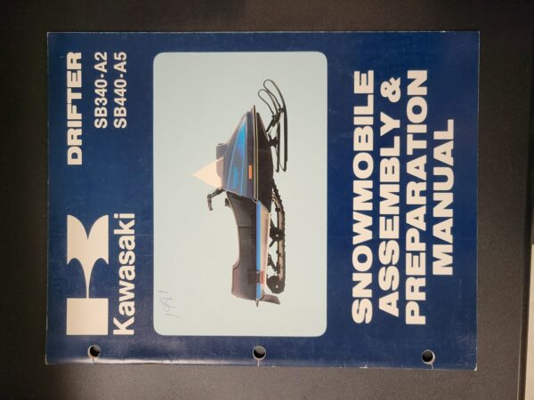 1981 Kawasaki DRIFTER 340/440 F/C Manual Owners