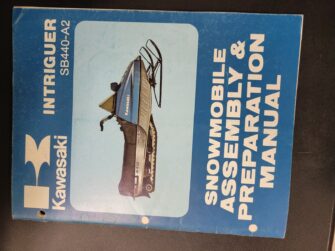 1978 Kawasaki INTRIGUER 440 F/C Manual Owners