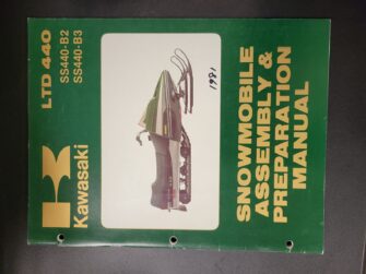1981 Kawasaki LTD 440 L/C Manual Owners