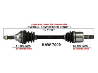 2005 Kawasaki AXLE COMPL KAWA TRAKMOTIVE