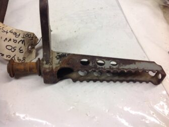 1989 YAM YFM350X WARRIOR ATV FOOT PEG