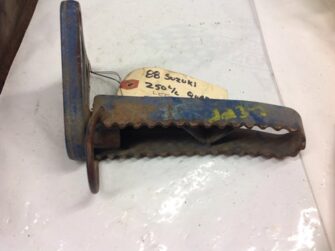 1988 SUZUKI LT250R QUADRACER ATV FOOT PEG