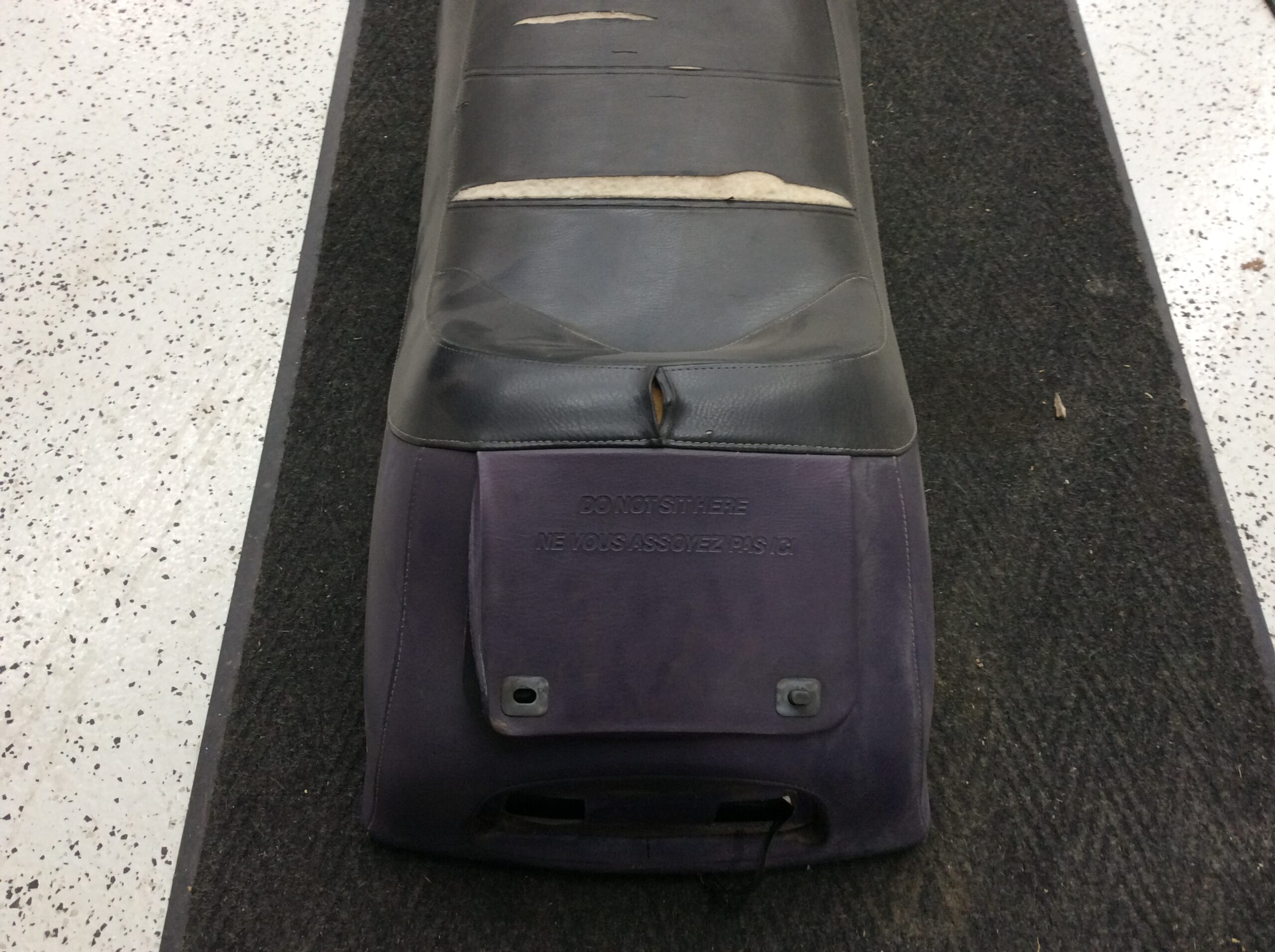 1998 Ski-Doo Formula III 700 Purple Seat - Image 4