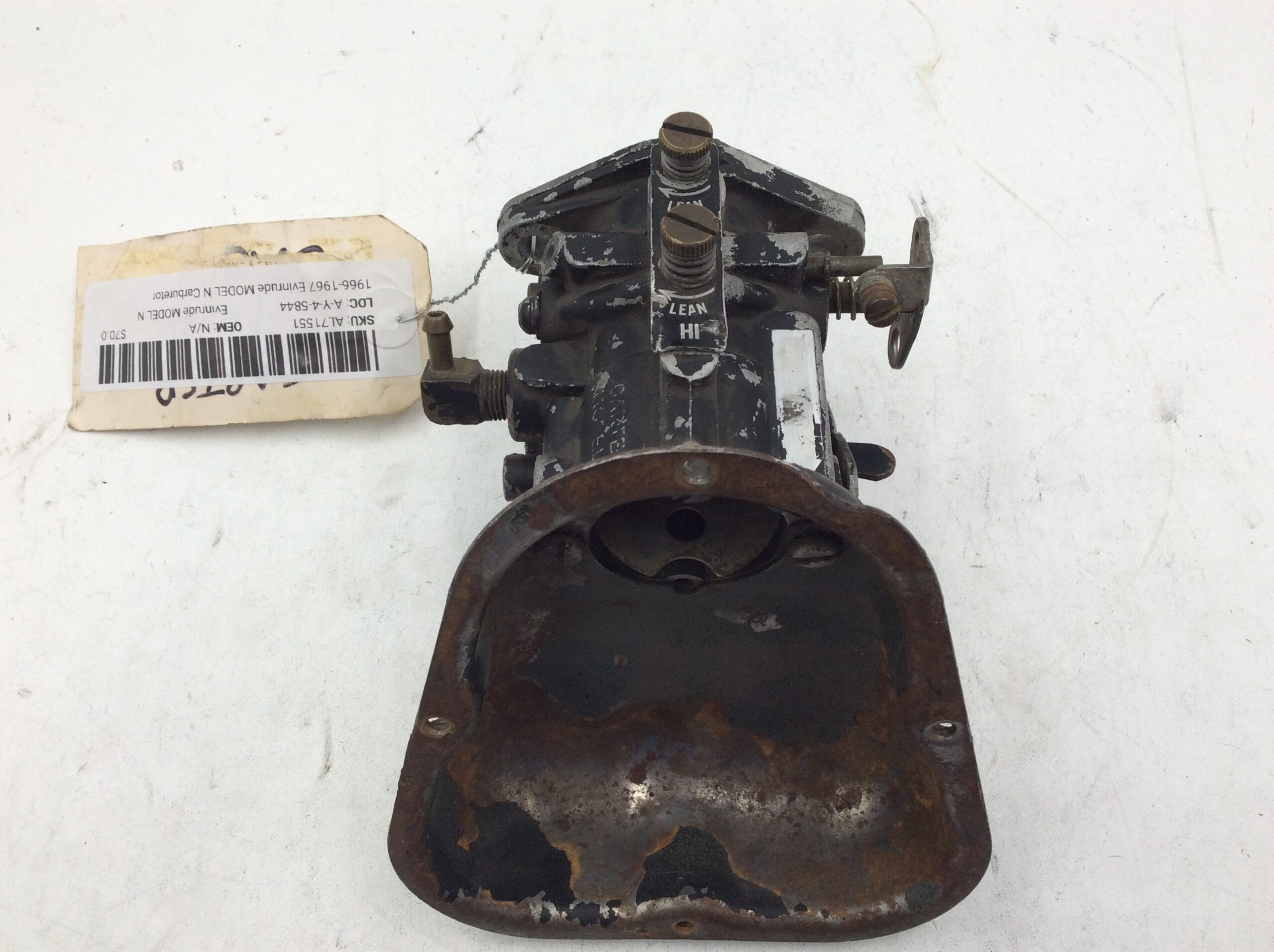 1966-1967 Evinrude MODEL N Carburetor - Image 2