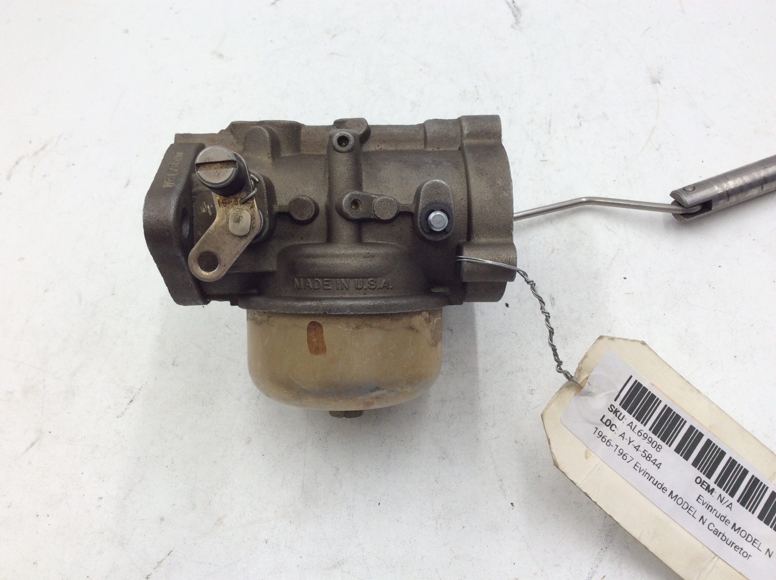 1966-1967 Evinrude MODEL N Carburetor - Image 4