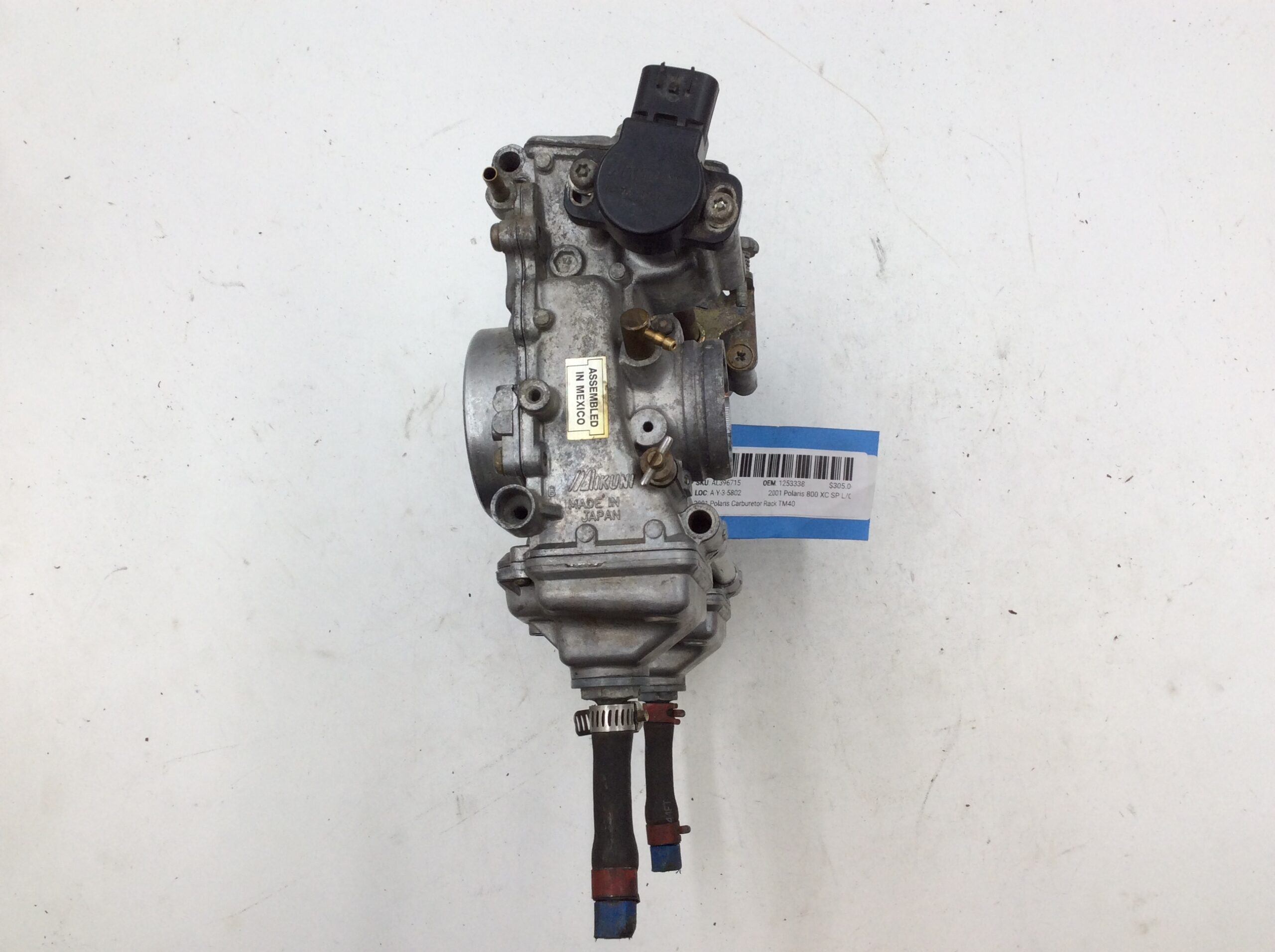 2001 Polaris Carburetor Rack TM40 - Image 2