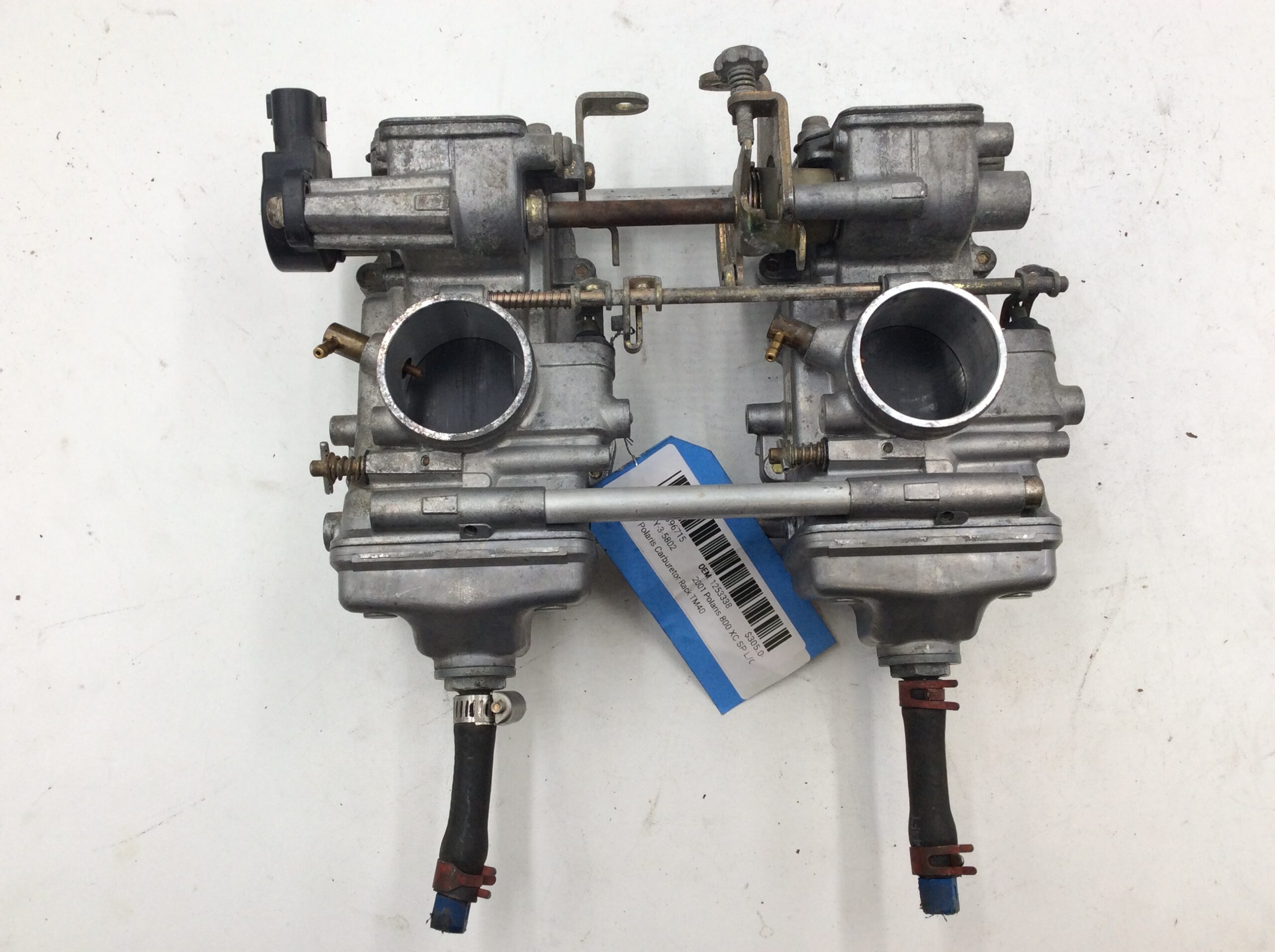 2001 Polaris Carburetor Rack TM40 - Image 3