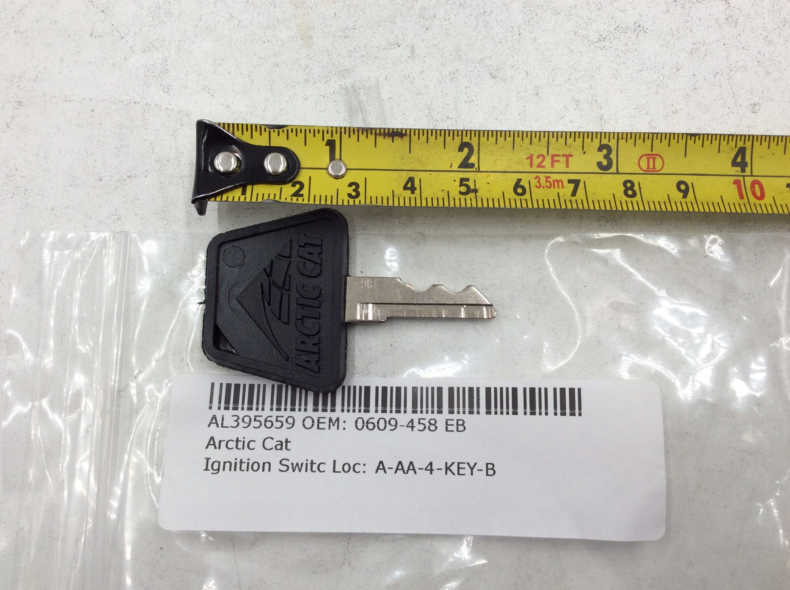 KEY,N/O EL START IGN-1F SNGL-MOLDED