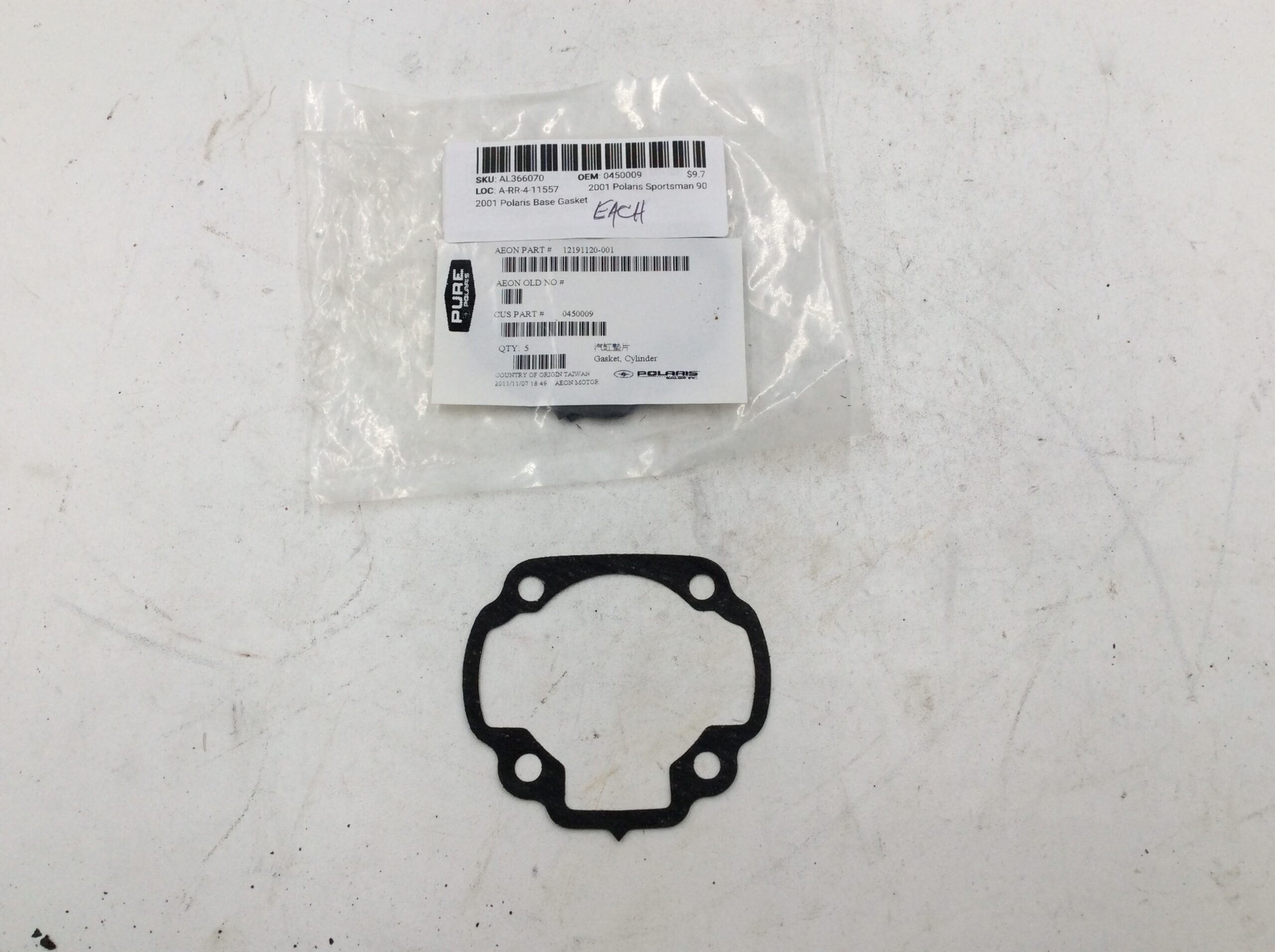 2001 Polaris Base Gasket Sportsman/Predator/Scrambler 90