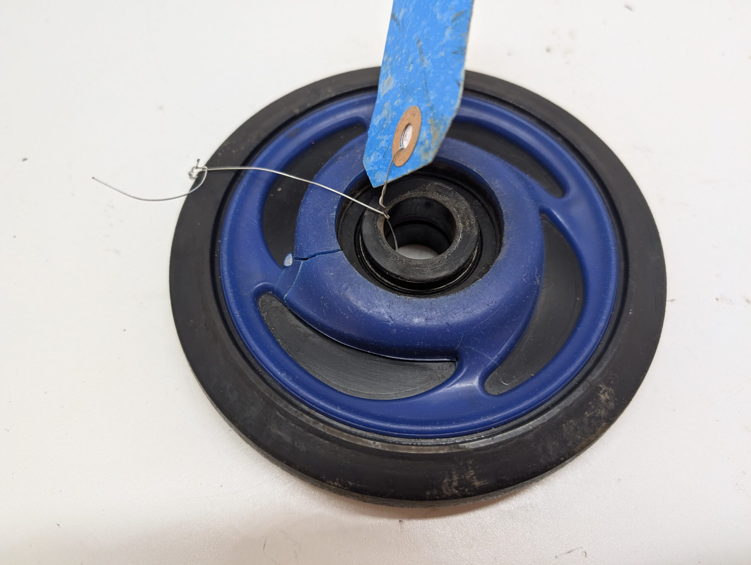 2002 Polaris Idler wheel Blue 5.35