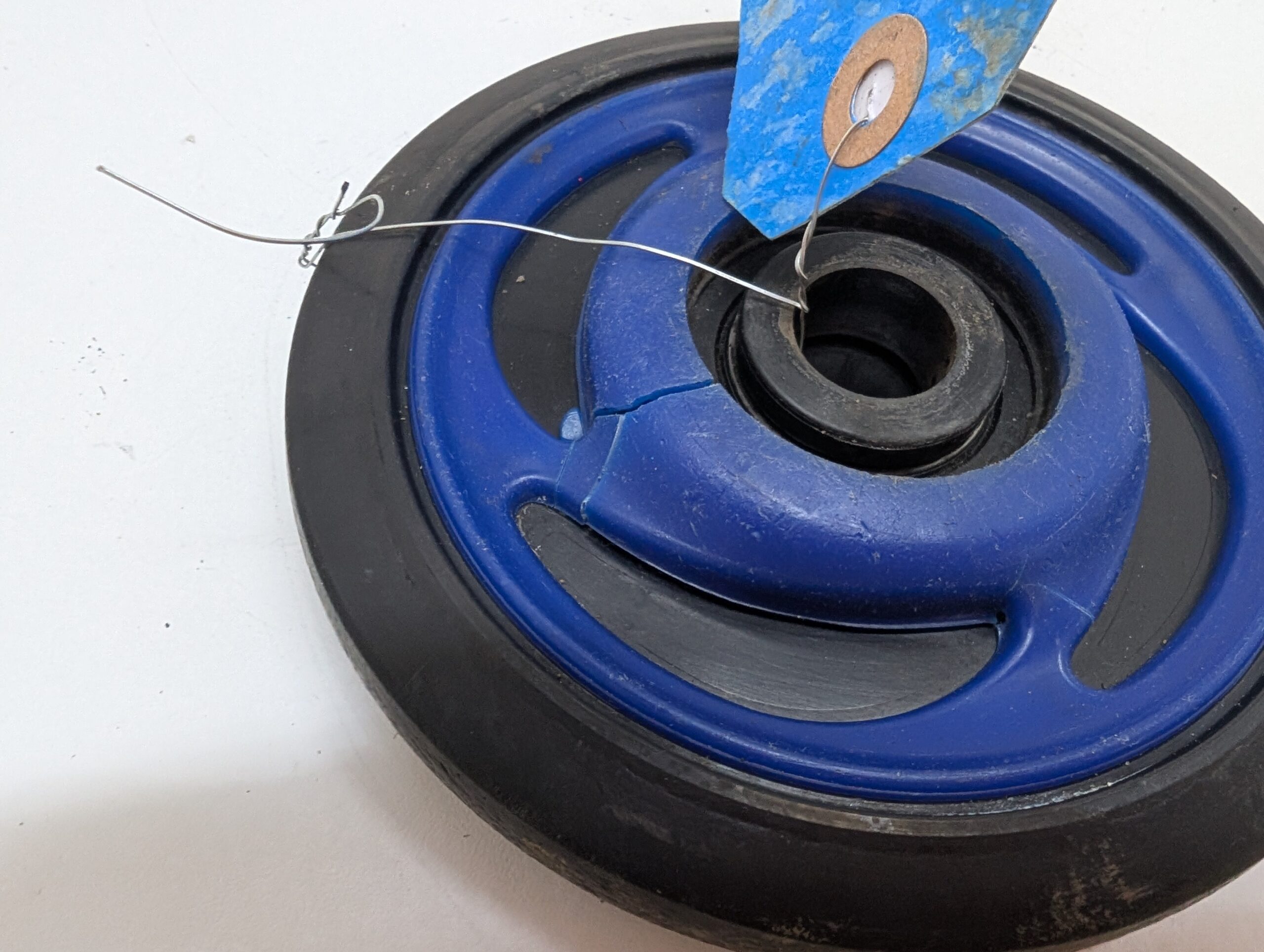 2002 Polaris Idler wheel Blue 5.35 - Image 4