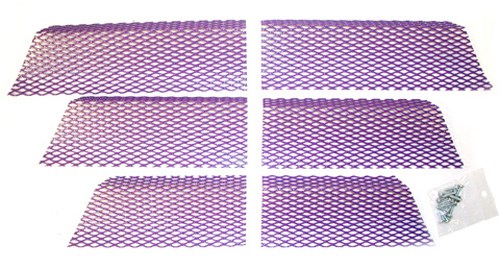 1995 Arctic Cat hood screen, purple