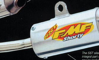 1988 Kawasaki FMF Exhaust 2-Stroke silencer / Power Core