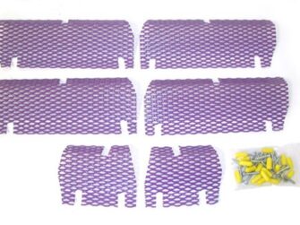 1999 Arctic Cat hood screen kit, purple
