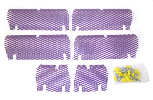 1999 Arctic Cat hood screen kit, purple