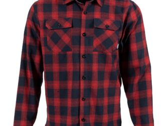 Basecamp Flannel Shirt Red & Navy