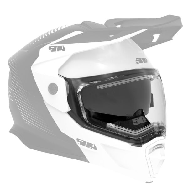 IGNITE DUAL SHIELD for DELTA R4 HELMETS - CLEAR