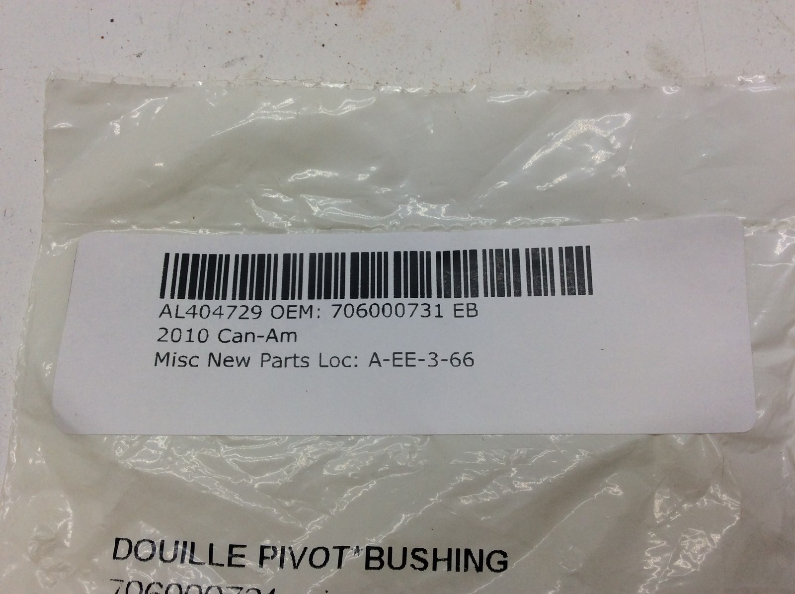 2010 Can-Am Pivot Bushing - Image 2