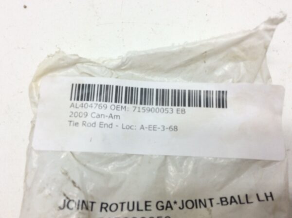 2009 Can-Am Tie Rod End - Image 2