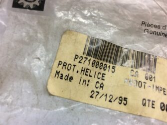 1989 Sea-Doo Boot, Impeller