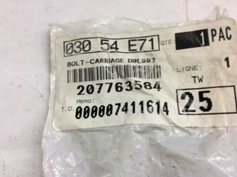 2005 Ski-Doo Carriage Bolt M6 X 35
