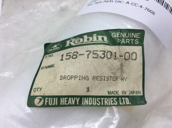 1990 Polaris NOS Resistor, Drop Assy - Image 3