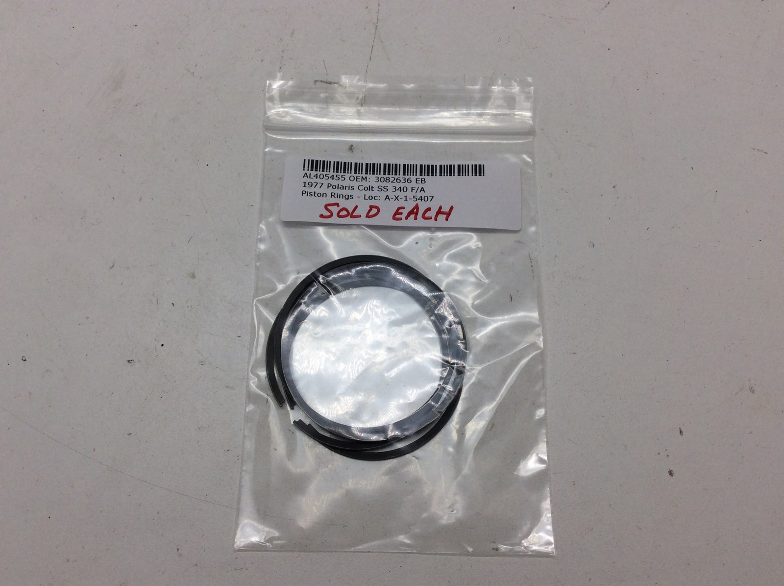 1977 Polaris NOS Standard Single Piston Ring